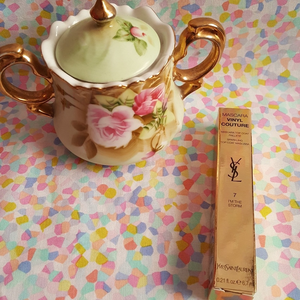 YSL Vinyl Couture Black Glitter Mascara Topcoat